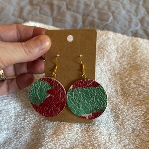 Colorful Round Dangle Earrings